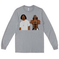 Heather Grey outkast Long Sleeve Tee - artisFamous