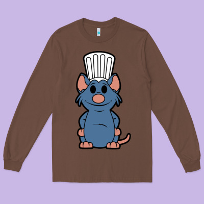 Ratatouille Remy Long Sleeve Tee Designed By Artisfamous