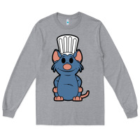 Heather Grey ratatouille remy Long Sleeve Tee - artisFamous