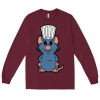 Burgundy ratatouille remy Long Sleeve Tee - artisFamous