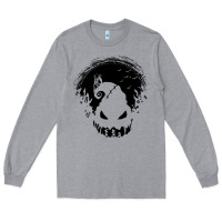 Heather Grey jacks nightmare Long Sleeve Tee - artisFamous