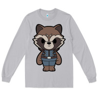 Moon Dust rocket racoon chibi Long Sleeve Tee - artisFamous