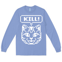 Colony Blue kill no more heroes cat Long Sleeve Tee - artisFamous