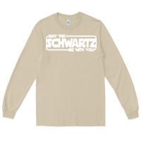 Mushroom may the schwartz be with you Long Sleeve Tee - artisFamous
