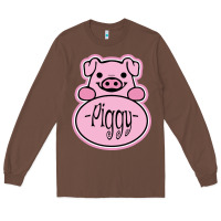 Chestnut pig piggy costume Long Sleeve Tee - artisFamous