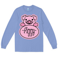 Colony Blue pig piggy costume Long Sleeve Tee - artisFamous