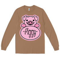 Toasted Coconut pig piggy costume Long Sleeve Tee - artisFamous
