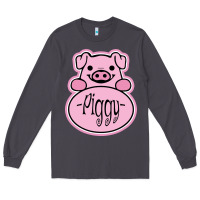 Smoke pig piggy costume Long Sleeve Tee - artisFamous
