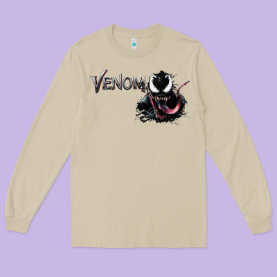 Venom The Movie Long Sleeve Tee Designed By Artisfamous