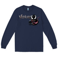 Navy VENOM THE MOVIE Long Sleeve Tee - artisFamous