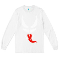 White VENOM THE MOVIE Long Sleeve Tee - artisFamous