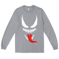 Heather Grey VENOM THE MOVIE Long Sleeve Tee - artisFamous