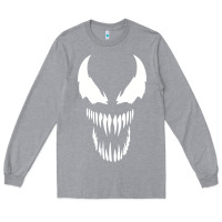 Heather Grey VENOM THE MOVIE Long Sleeve Tee - artisFamous