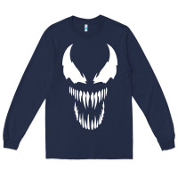 Navy VENOM THE MOVIE Long Sleeve Tee - artisFamous