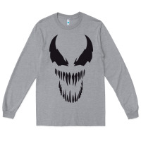 Heather Grey VENOM THE MOVIE Long Sleeve Tee - artisFamous