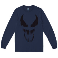 Navy VENOM THE MOVIE Long Sleeve Tee - artisFamous
