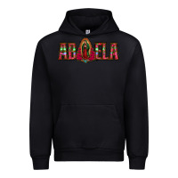 Black abuela floral aztec leopard Urban Hoodie - Jasminsmagicworld