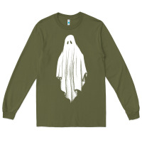 Army Green sheet ghost Long Sleeve Tee - artisFamous