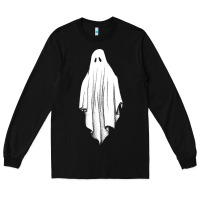 Black sheet ghost Long Sleeve Tee - artisFamous