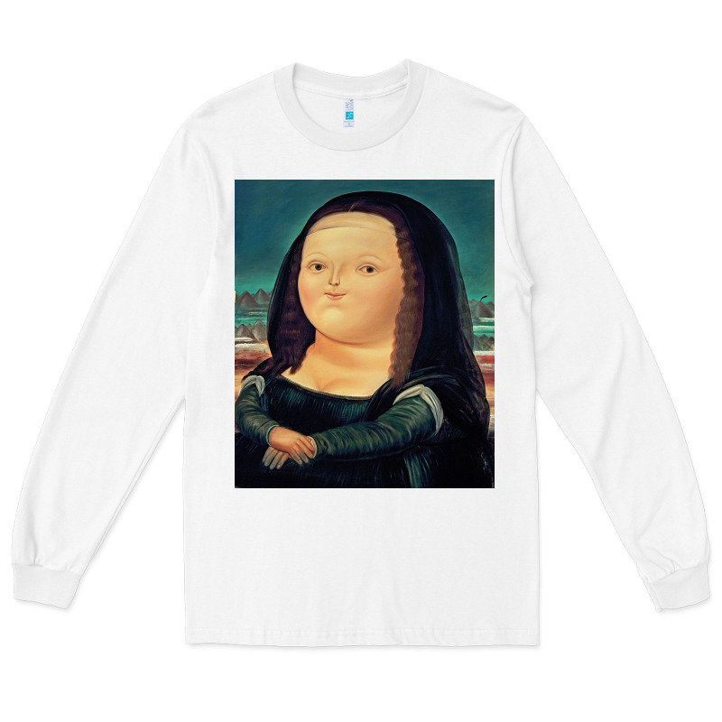 Fernando Botero Mona Lisa Long Sleeve Tee by artisFamous | Teevron