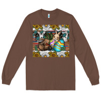 Chestnut easter Long Sleeve Tee - CowhideDigitalArt