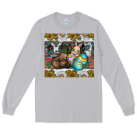Moon Dust easter Long Sleeve Tee - CowhideDigitalArt
