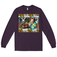 Plum easter Long Sleeve Tee - CowhideDigitalArt
