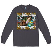 Smoke easter Long Sleeve Tee - CowhideDigitalArt