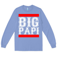 Colony Blue big papi Long Sleeve Tee - artisFamous