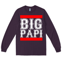 Plum big papi Long Sleeve Tee - artisFamous