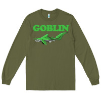 Army Green goblin shark t shirt   i love goblin shark shirt ugly animal Long Sleeve Tee - artisFamous