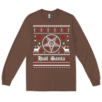 Chestnut hail santa ugly christmas sweater   sweatshirt Long Sleeve Tee - artisFamous