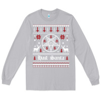 Moon Dust hail santa ugly christmas sweater   sweatshirt Long Sleeve Tee - artisFamous