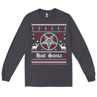 Smoke hail santa ugly christmas sweater   sweatshirt Long Sleeve Tee - artisFamous