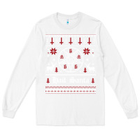 White hail santa ugly christmas sweater   sweatshirt Long Sleeve Tee - artisFamous