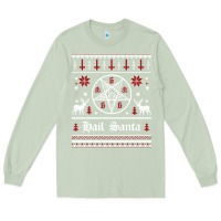 Matcha hail santa ugly christmas sweater   sweatshirt Long Sleeve Tee - artisFamous