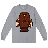 Heather Grey juggernaut chibi Long Sleeve Tee - artisFamous