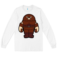 White juggernaut chibi Long Sleeve Tee - artisFamous