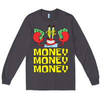 Smoke mr krabs love money Long Sleeve Tee - artisFamous