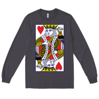 Smoke king of hearts Long Sleeve Tee - artisFamous