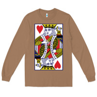 Toasted Coconut king of hearts Long Sleeve Tee - artisFamous