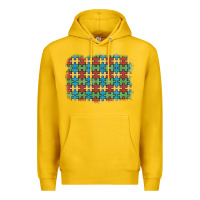 Lemon autism awareness background Premium Hoodie - Artiststas