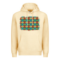 Pina Colada autism awareness background Premium Hoodie - Artiststas