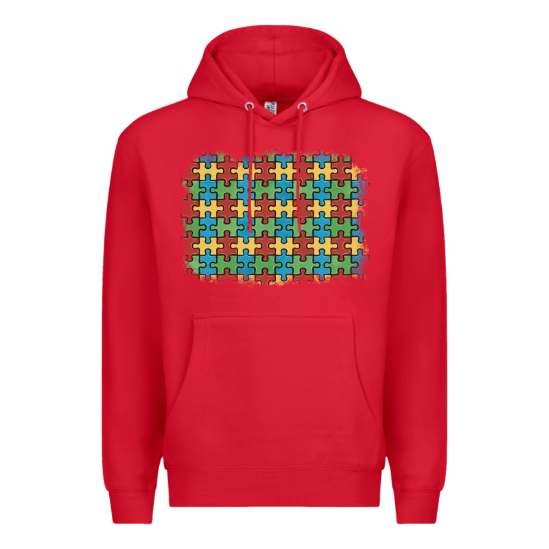 Autism Awareness Background Premium Hoodie by Artiststas | Teevron