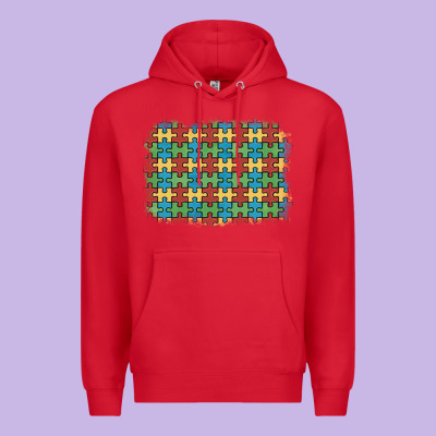 Autism Awareness Background Premium Hoodie Designed By Artiststas