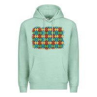 Seafoam autism awareness background Premium Hoodie - Artiststas