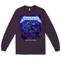 Plum blast the lightning Long Sleeve Tee - artisFamous
