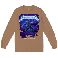 Toasted Coconut blast the lightning Long Sleeve Tee - artisFamous
