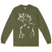 Army Green Goku Long Sleeve Tee - artisFamous