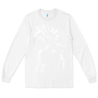 White Goku Long Sleeve Tee - artisFamous